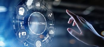 Business consulting concept on the virtual screen. Business consulting concept on the virtual screen